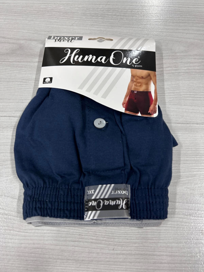 MTM Huma One Erkek Havlu Bel Düz Boxer Battal Boy 3xl Lacivert Renk