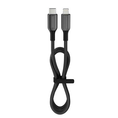 Skygo 27 Watt 3A Usb-C To Lighning 1.2M Hızlı Şarj Kablosu Siyah FC41