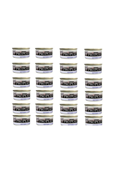 Pro Plan Junior Tavuk Etli Yavru Kedi Maması 85Gr (24 Adet)