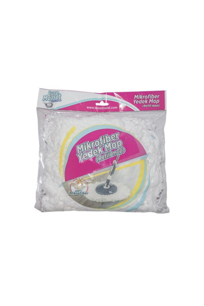 Buse Döner Başlıklı Mikrofiber Mop