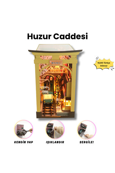 Minyaturia Kendin Yap Minyatür Booknook| Minyatür Maket Ev | Dıy Hobi Seti
