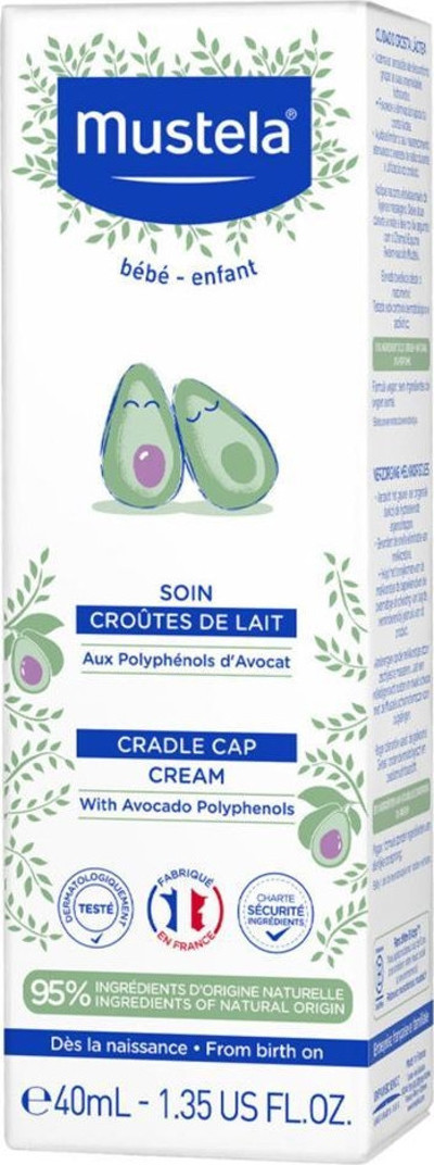 Mustela Cradle Cap Cream 40ml - Saç Bakım Kremi