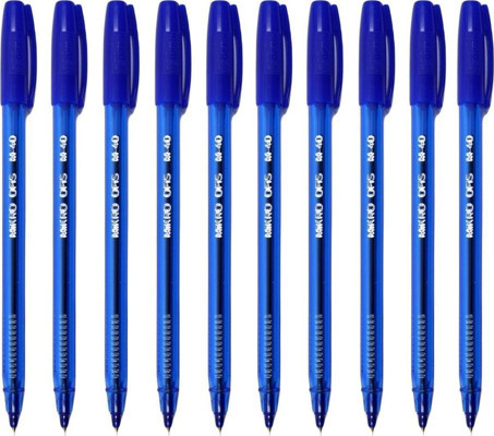 Mikro M-40 Tükenmez Kalem 1.0 Mm Mavi 10 Adet