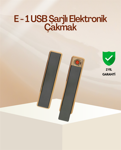 Kamp ve Dış Mekanlara Uygun Elektronik Çakmak – Güçlü Batarya, Çevre Dostu
