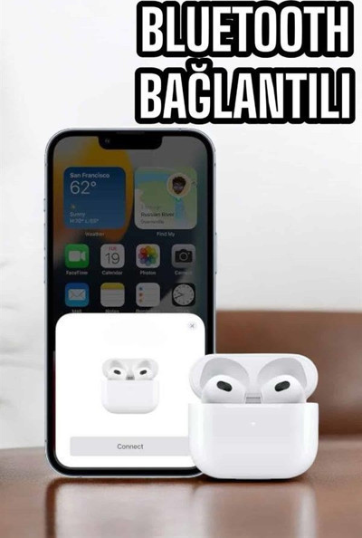 Kablosuz Bluetooth Kulaklık TWS ANC Özelliği Yüksek Ses Kaliteli