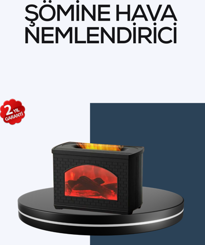 Aromaterapi Uyumlu Ultrasonik Oda Nemlendirici Ayarlanabilir Sis Çıkışlı