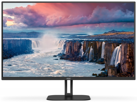 AOC Q32V5CE/BK 31,5" 1ms, 75hz, 2K Quad HD, 2xHDMI DP, Type-C , 2X5W Hoparlör, Pivot, VA Panel Monitör