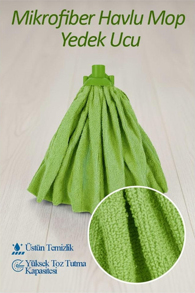 Mikrofiber Paspas Mop Yedek Ucu 1 Adet Kaliteli Mikrofiber Paspas Laminant Parke Seramik Fayans Mermer Temizlik Bezi
