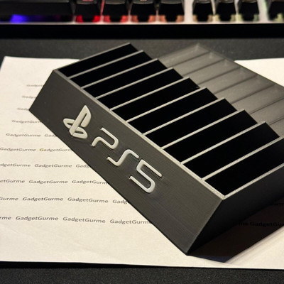 Gadget Gurme Playstation 5 Oyunlarınız Için Şık Ve Fonksiyonel Stand Siyah