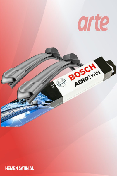 Arte Volvo EX30 Ön Silecek Takımı (2023-2026) Uyumlu | Bosch Aerotwin Serisi | 2'li Set |