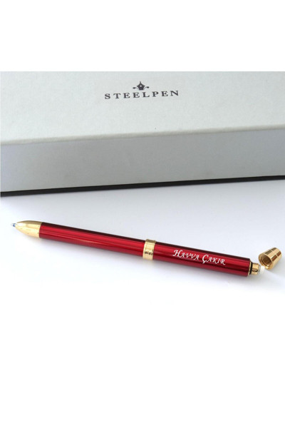 Steelpen Isme Özel 3 Fonksiyonlu Steel Pen Metal Kalem