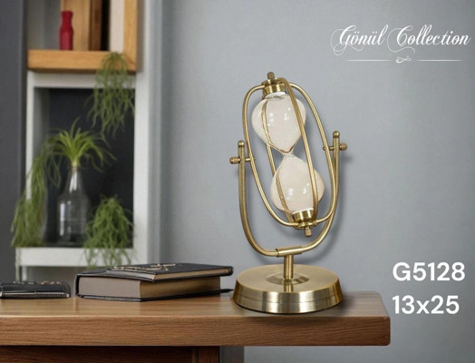 Gönül Mutfak Gönül GNL 5128 Dekoratif Cam Kum Saati 13x25 cm