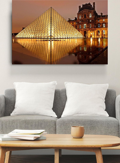 Ne Verelim Size Louvre Müzesi Cam Tablo, Dekoratif Cam Tablo