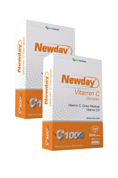 Newday Vitamın C Complex Kapsül 2x