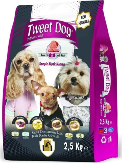 Tweet Dog Kuzu Etli Yetişkin Köpek Maması 2.5 Kg