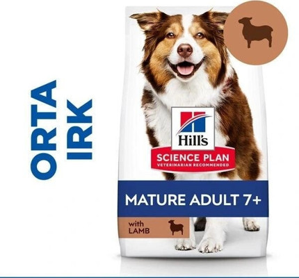 Butik Hills Mature Senior +7 Medium Orta Irk Kuzu Etli Yaşlı Köpek Mamasi 2.5 Kg