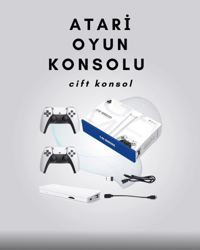 Butik 4K Destekli Bluetooth Retro Oyun Konsolu – M15 Modeli