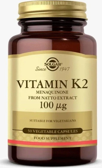 Vitamin K2 100 Mcg 50 Kapsül