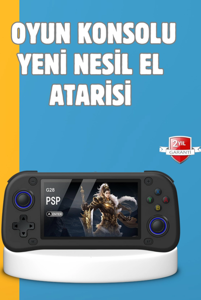 Eldenör Taşınabilir El Tipi Oyun Konsolu Çoklu Emülatör Destekli 64GB