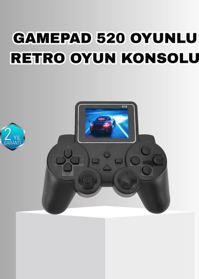 Eldenör Mini Retro Oyun Konsolu S10 2.8 İnç Ekran Taşınabilir Klasik Atari