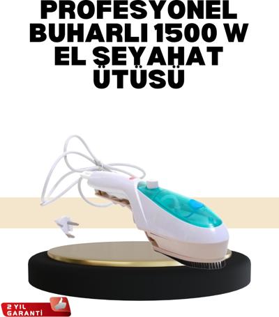 Eldenör Kompakt Buharlı Ütü Pratik Kırışıklık Giderici
