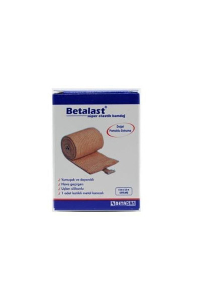 BETALAST Süper Elastik Bandaj Ten Rengi 6 Cm X 3,5 Mt