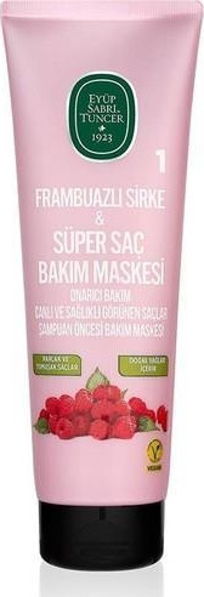 Eyüp Sabri Tuncer TuncerFrambuazlı Sirke ve Süper Saç Bakım Maskesi 250 ml.
