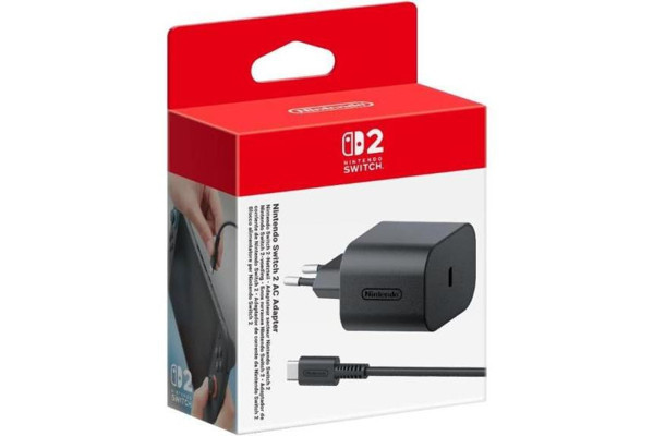 Nintendo Switch 2 AC Adaptör Orijinal Türkiye Girişli Şarj