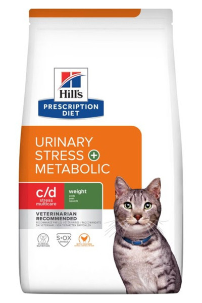Hill'S Prescrıptıon Dıet C/D Multicare Stress + Metabolic Kedi Maması 1.5 Kg
