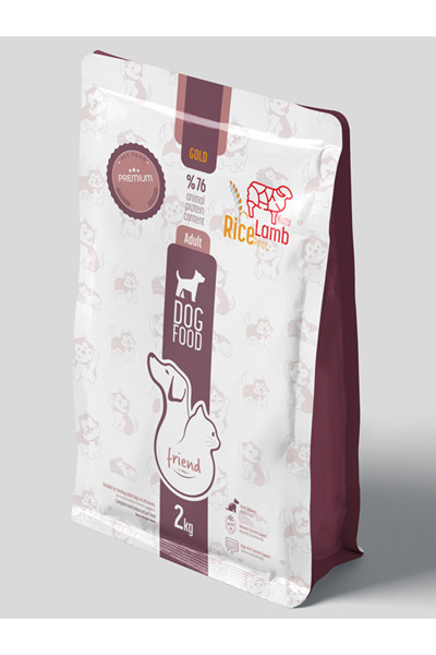 Friend Bird Dog Cat Pet Premium Gold Yetişkin Köpek Maması Kuzulu 2 Kilo %100 Yeme Garantili
