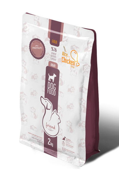 Friend Bird Dog Cat Pet Premium Gold Yetişkin Köpek Maması Tavuklu 2 Kilo
