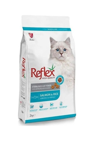 Reflex Sterilised Somonlu Pirinçli Kedi Maması 2 Kg