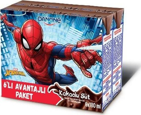 Danone Disney Çilekli Süt 6X180 Ml
