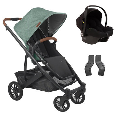 Uppababy Cruz V2 Cosmo Travel Sistem Bebek Arabası Gwen - Black