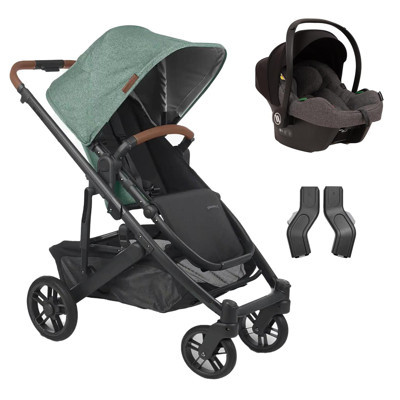 Uppababy Cruz V2 Cosmo Travel Sistem Bebek Arabası Gwen - Grey