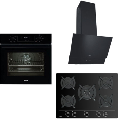 Teka Ankastre Set Siyah ( Hak 625 BK Börek Şefim - ATV 60 BK - GBC 75030 BK )