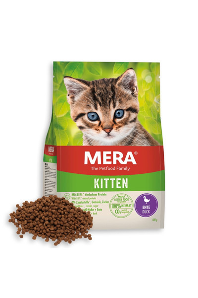 Mera The Petfood Family Grain Free Duck Kitten Food Tahılsız Ördekli Yavru Kedi Maması 2 Kg