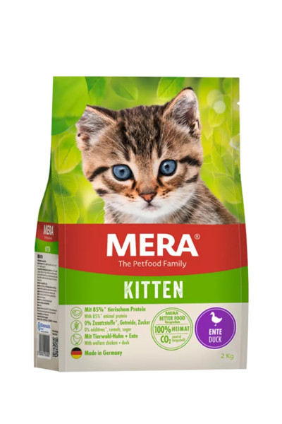 Mera The Petfood Family Grain Free Fresh Meat Kitten Tahılsız Ördek Etli Yavru Kedi Maması 2 Kg