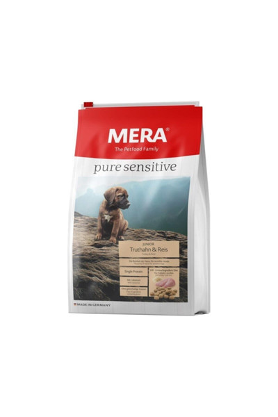 Mera The Petfood Family Pure Sensitive Junior Hindili Yavru Köpek Maması 0 - 1 Yaş-Hayır-Hindi-4 Kg