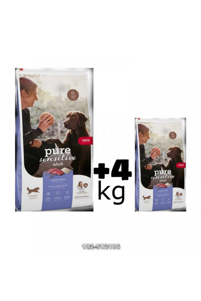 Mera The Petfood Family Pure Sensitive Lamb Kuzu Etli Hassas Yetişkin Köpek Maması 12.5 4 Kg