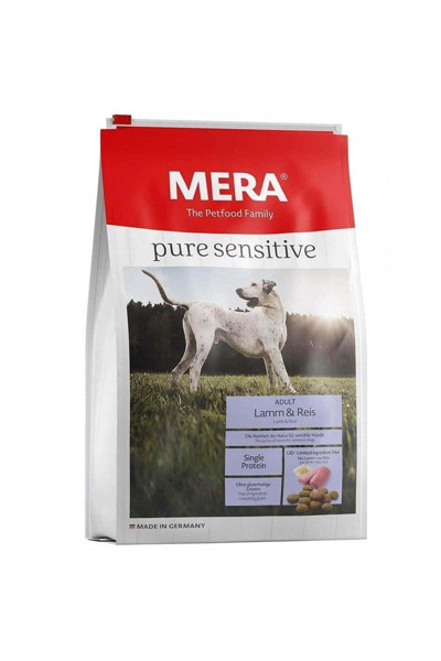 Mera The Petfood Family Pure Sensitive Lamb Rice Kuzu Etli Hassas Köpek Maması 12.5 + 1,5 Kg Hediyeli 14 Kg