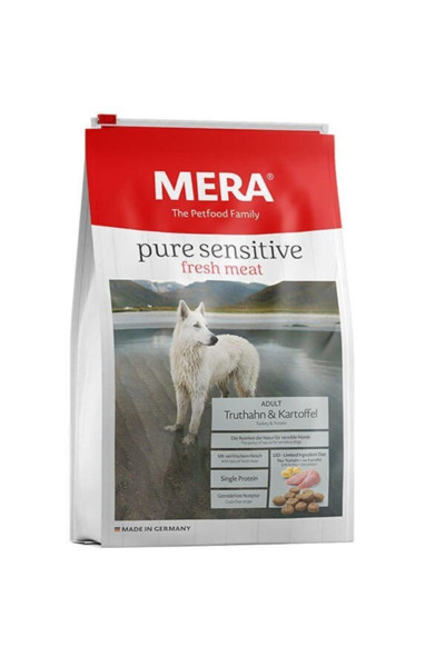 Mera The Petfood Family Pure Sensitive Tahılsız Hindi Ve Patatesli Köpek Maması 4 Kg