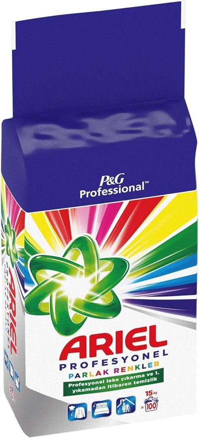 Ariel Professional Toz Çamaşır Deterjanı Parlak Renkler 15 Kg