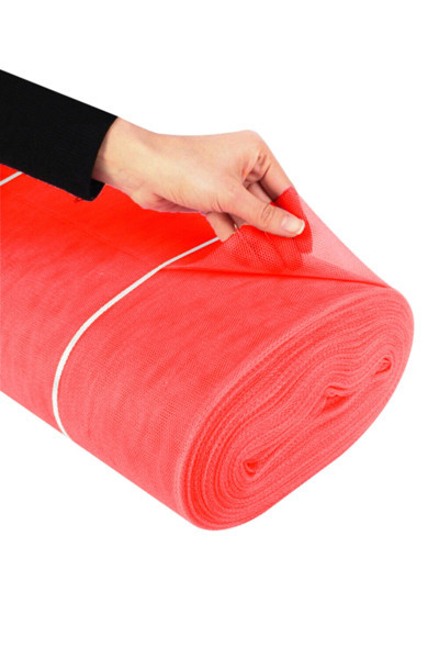 Kırmızı Renkli 50 Metre Top Grek Petek Tül Kumaş En 2 Metre Nişan Bohçası Tülü Valiz Oda Kapı Süsü