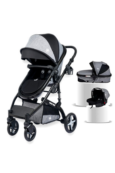 Fast Pro Travel Sistem Bebek Arabası - Cotton Grey