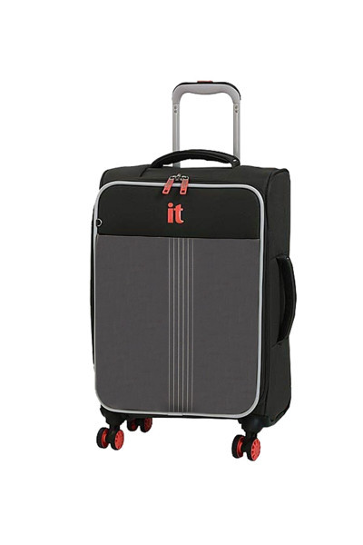 İt Luggage 02145 Gri Büyük Boy Kumaş Valiz