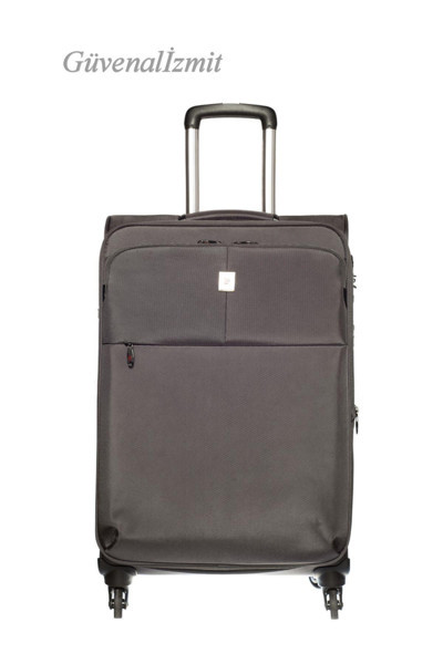 Pierre Cardin T1-04Pc7800-1Gr Gri Büyük Boy Valiz