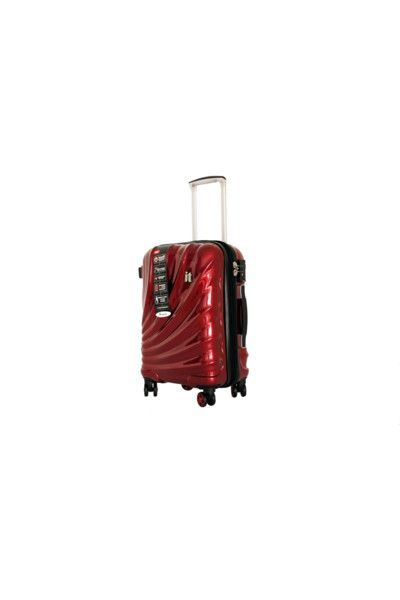 İt Luggage 16-2103-08 Br It Bordo Büyük Boy Polikarbon Valiz, Bavul