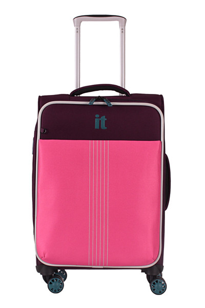 İt Luggage 02145 Mor Pembe Büyük Boy Kumaş Valiz