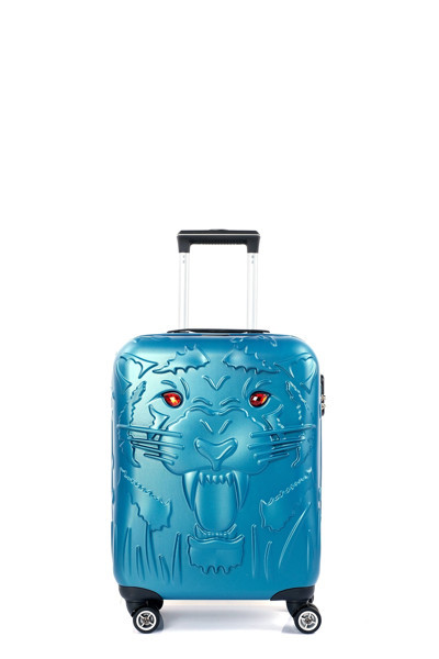 Ççs 5200-3 Tiger Abs 8 Tekerlekli Kabin Boy Valiz, Bavul (Kaplan)